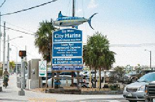 Key West Marina Sign